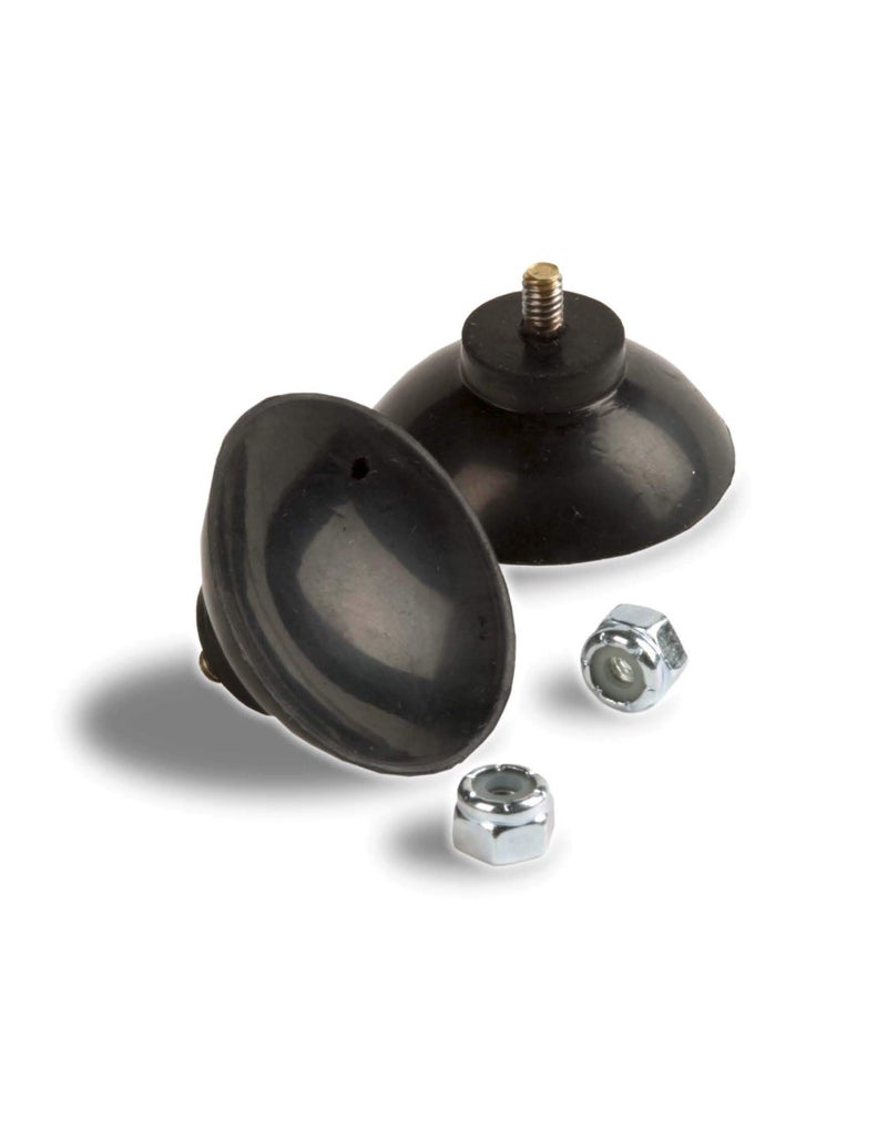 ArcMate EZ Reacher Replacement Gripper Cups - Outdoor Reacher Grabber Tips Part for Repair - UV Resistant, Rubber Cups with Locknuts, Black, 2 Pairs (4 Cups) - Image 2